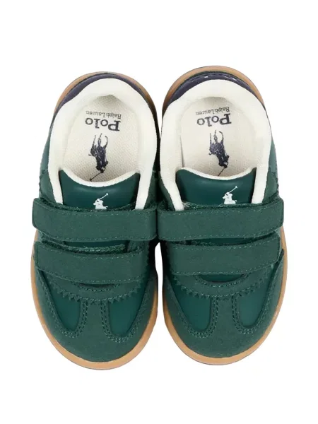 Sneakersy dziecięce Polo Ralph Lauren zielone