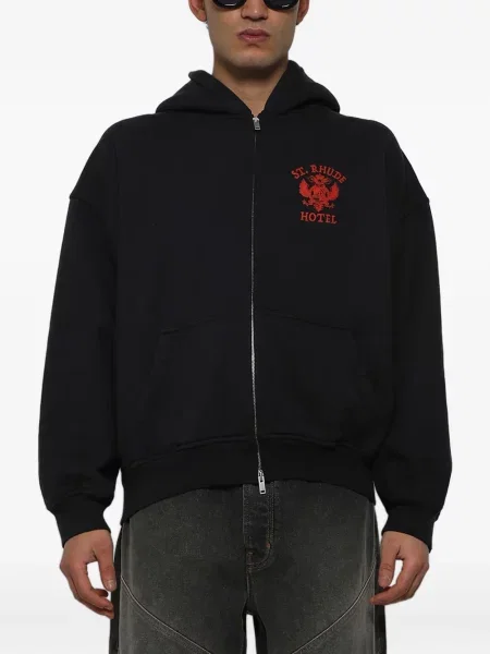 Hanorac cu glugă Rhude negru
