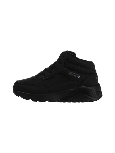 Členkové topánky Skechers čierna