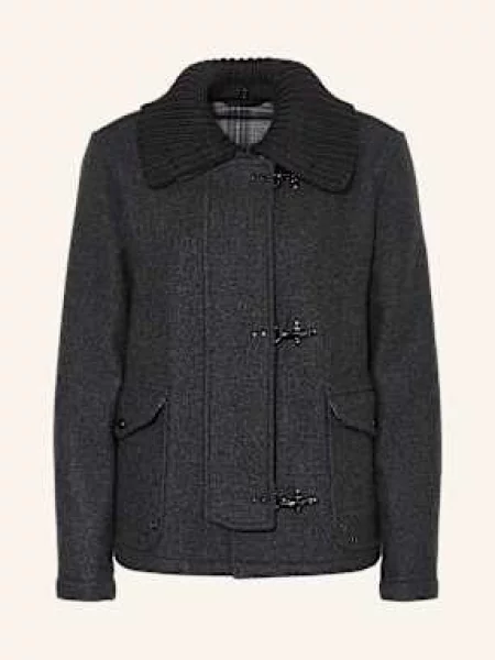 Kurtka Fay wełniana szara
