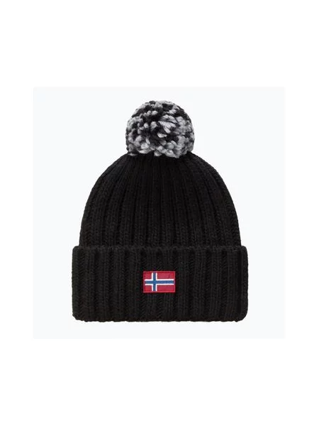 Шерстяная шапка Napapijri черная