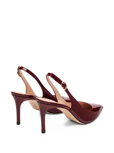 Pantofi cu toc Stuart Weitzman din piele roșu