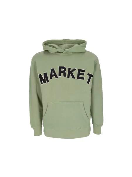 Bluza z kapturem Market z kapturem zielona