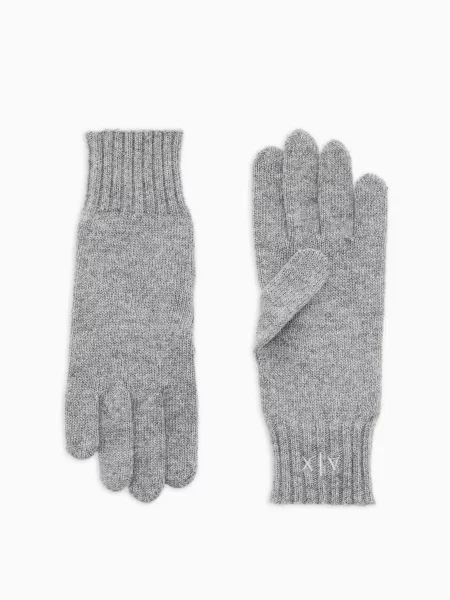 Armani Exchange Рукавички Поліамід/інші матеріали сірий