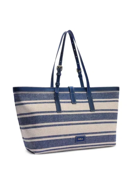 Shopperka Furla niebieska