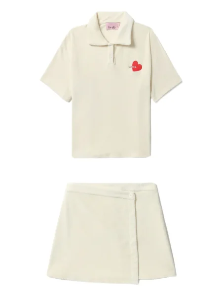 Fustă B+ab cu motiv cu inimi