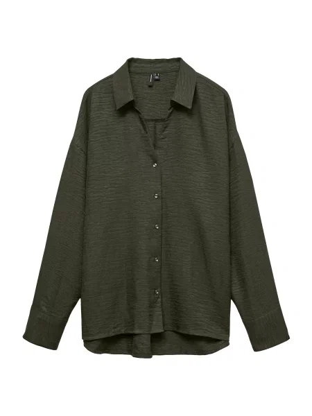 VERO MODA Bluză VMMelaney Queeny pin verde