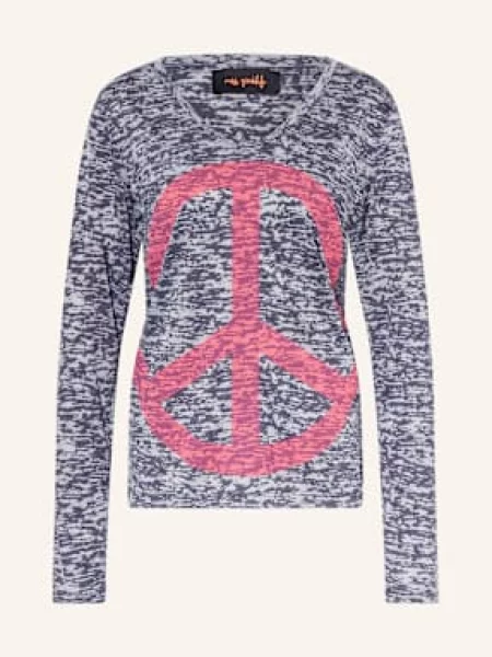 Miss Goodlife Koszulka Z Długim Rękawem blau czerwona