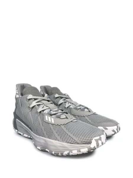 Křišťálové plátěné běžecké tenisky Adidas UltraBoost bílé