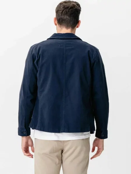 TEESHOPPEN Cămașă Twill Overshirt bleumarin