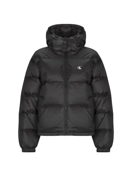 Geacă de blugi Calvin Klein Jeans negru