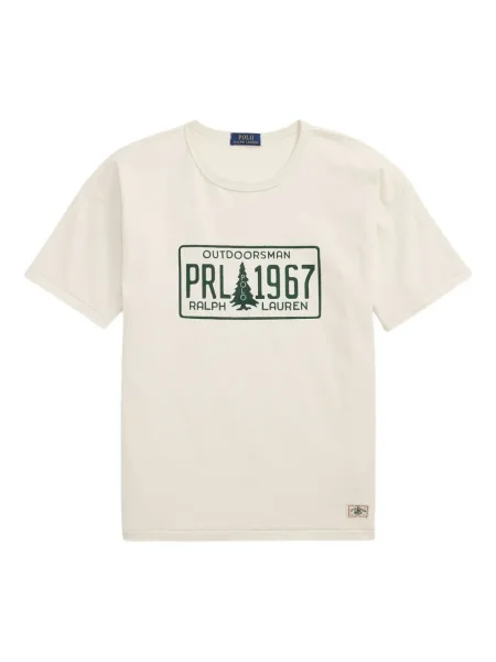 Kratak samt polo majica Polo Ralph Lauren s vezom crna
