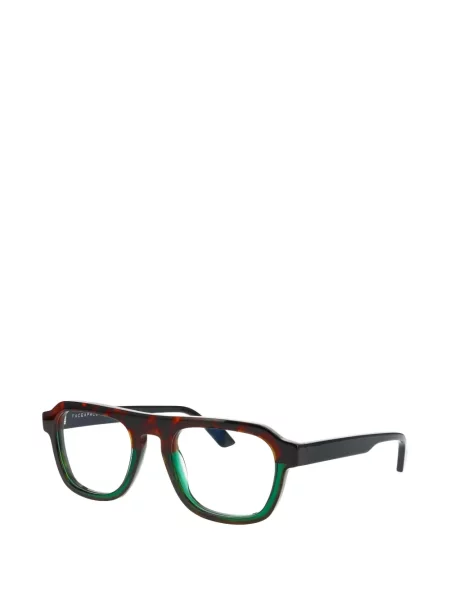 Ochelari de soare Face à Face cu imprimeu geometric maro
