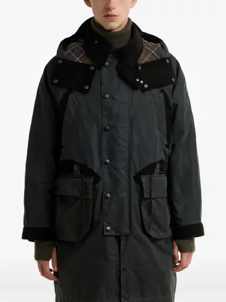 Geacă Barbour cu glugă verde