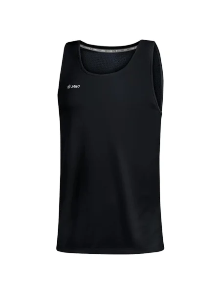 JAKO Tricou funcțional Run negru / murdar alb