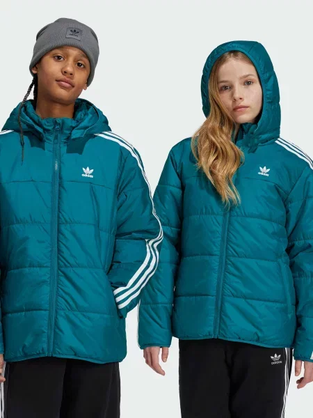 Дитяча Вітровка adidas Adicolor бірюзовий комбінований верх