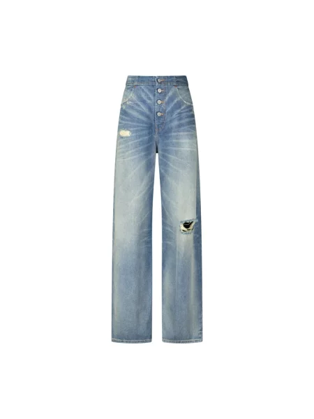 Maison Margiela jeansy niebieskie