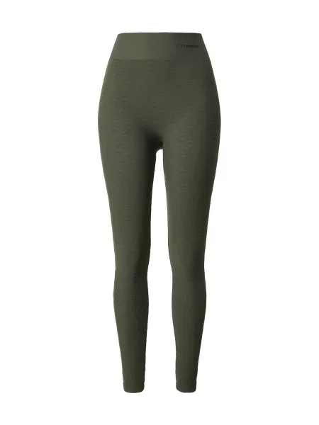 Hummel Pantaloni sport Focus verde pin negru