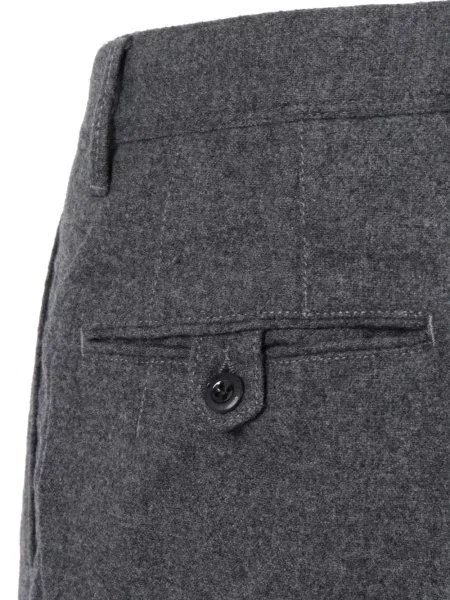 Pantaloni chino Incotex plisate gri