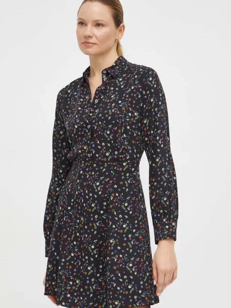 PS Paul Smith rochie mini evazati negru