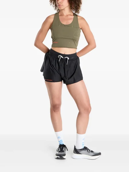 Top sport Adidas cu dungi de catifea cord tenis albastru