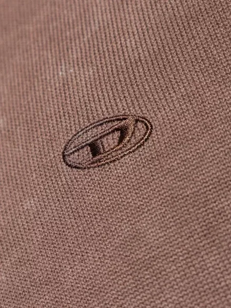 Pulover Diesel cu broderie maro