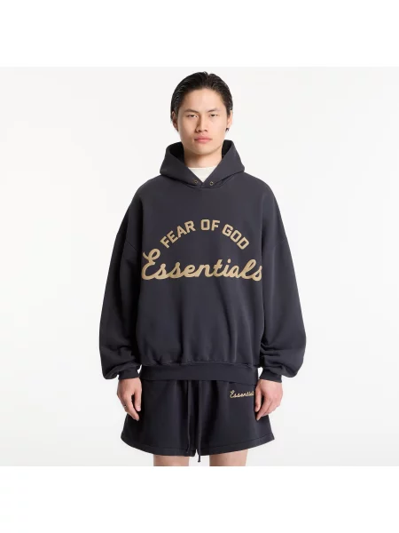 Sală de gimnastică hanorac cu glugă Fear Of God Essentials negru