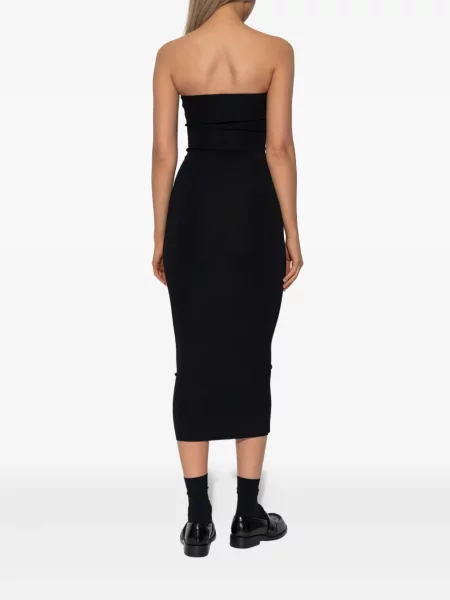 Rochie midi Entire Studios până la genunchi de costum negru