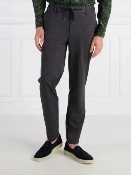 BOSS BLACK Pantaloni de trening Kane | Tapered fit negru