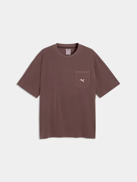 Футболка PUMA Select Essentials Tee комбінований верх коричневий