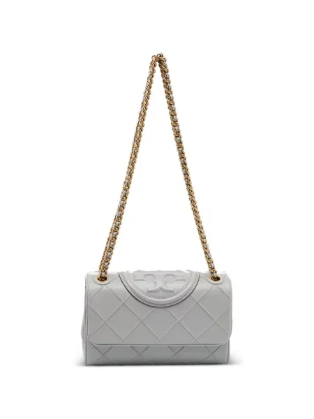 Matlasat geantă Tory Burch gri