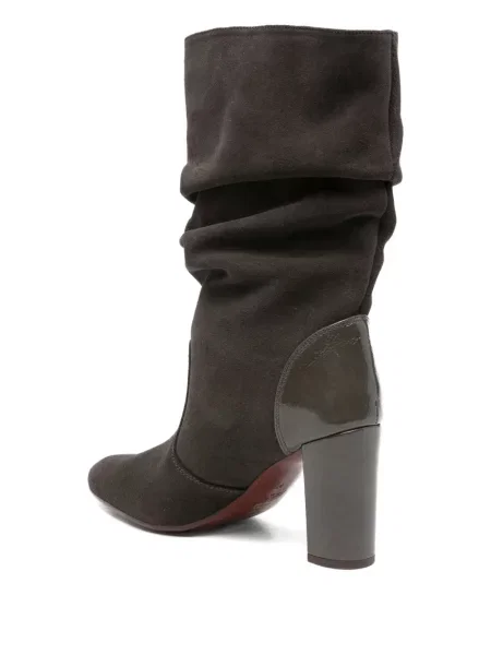 Botine Chie Mihara din piele gri