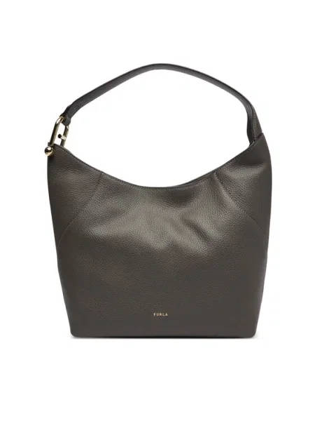 Táska Furla Lara M IT szürke
