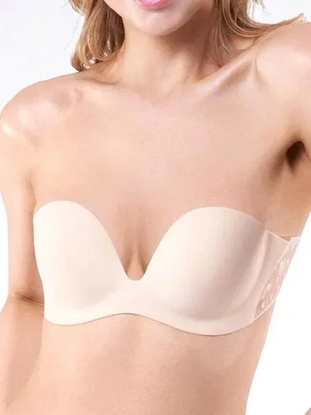 Бюстгальтер-невидимка push-up BIUSTONOSZ_JULIMEX_WINGS_BRA бежевий