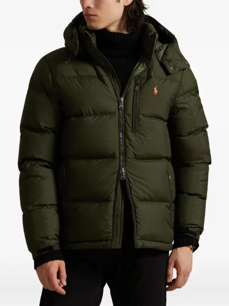Krátký kostkovaná kšiltovka Polo Ralph Lauren s potiskem zelená
