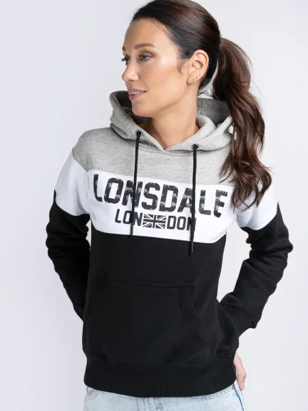 Palton Lonsdale cu imagine negru