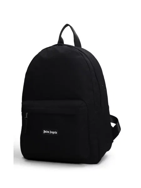 Rucsac Palm Angels cu autograf negru