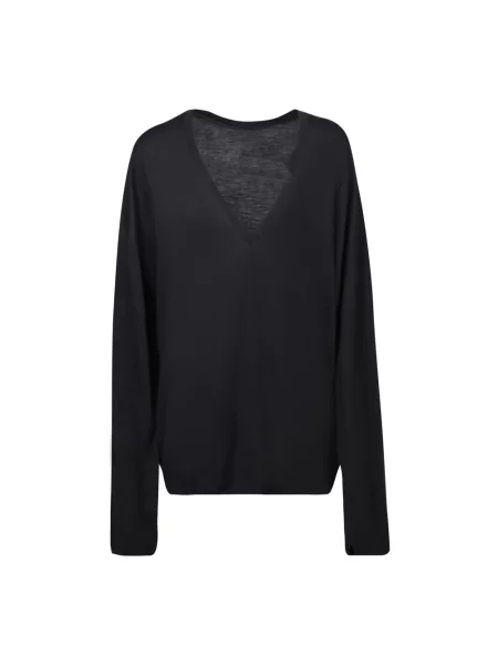 Sweter Quira wełniany czarny