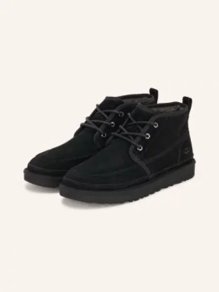 Semišové boty UGG Neumel Moc černá