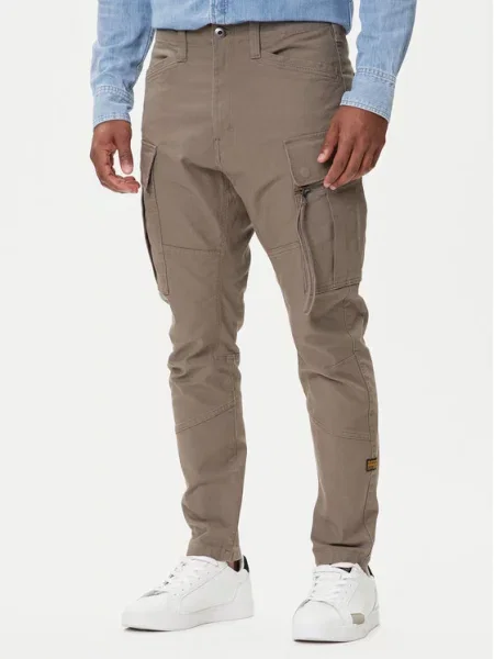 G-Star Raw Παντελόνι υφασμάτινο Zip Pocket 3D Skinny Fit πράσινο