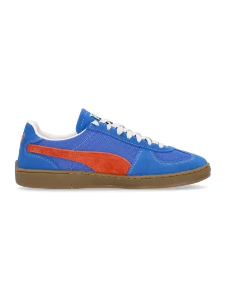 Sneakersy Puma zamszowe niebieskie