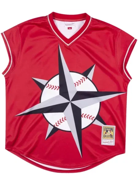 Košile Mitchell & Ness jersey červená