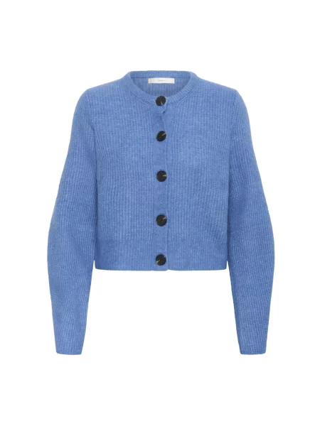 Kardigan Inwear wełniany niebieski