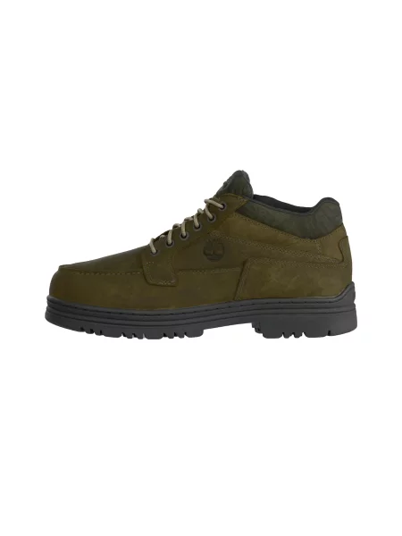 TIMBERLAND Bocanci cu șireturi oliv / închis verde