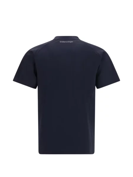 Majica Balenciaga s printom plava