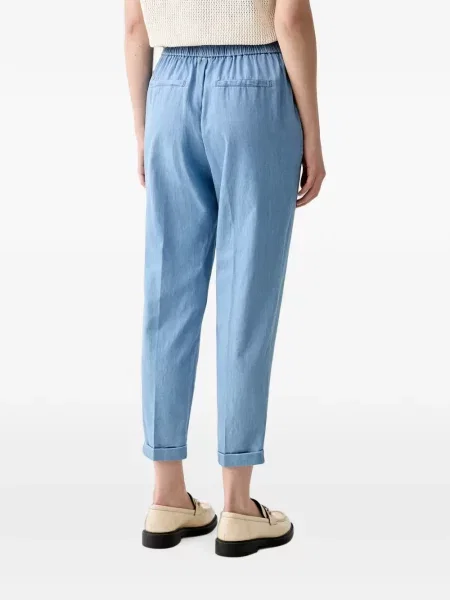 Pantaloni Benetton conici albastru