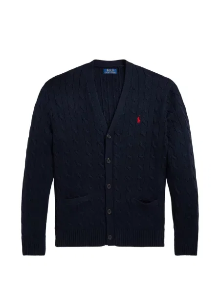 Cu centură curea Polo Ralph Lauren tricotate cu dungi albastru