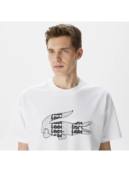 Футболка Lacoste белая