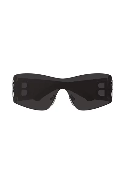 Lniane okulary przeciwsłoneczne Balenciaga szare