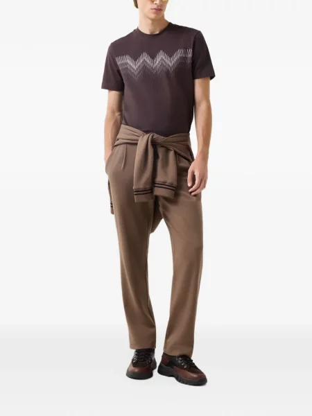 Tricou Bogner cu imagine maro